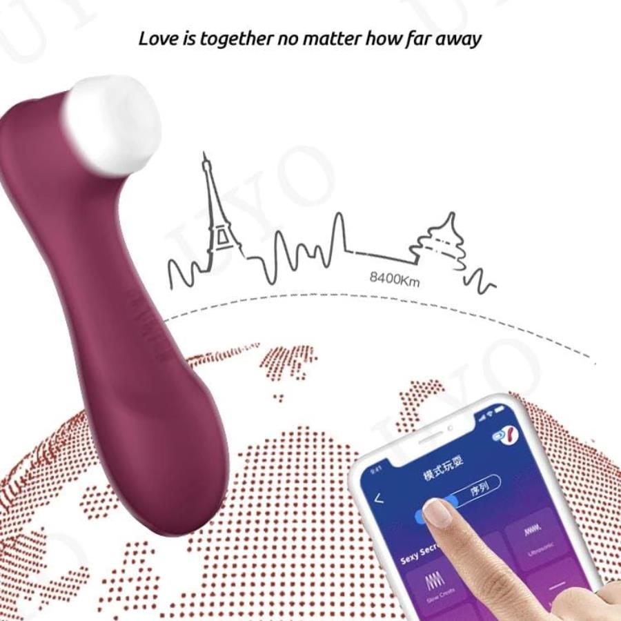 Satisfyer Pro 2 Generacion 3 Vino - Succionador de Clit con APP